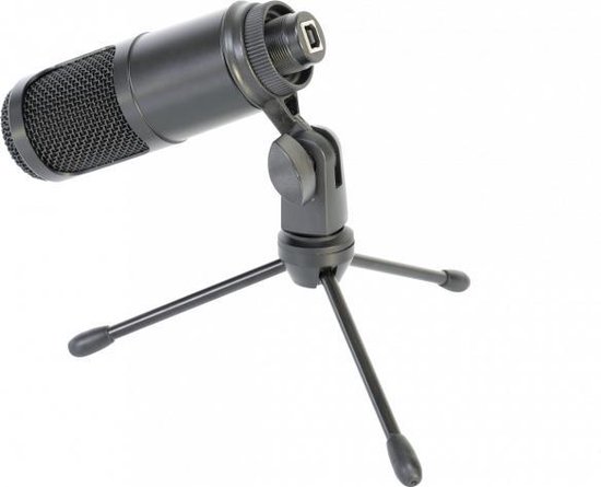 LTC STM100 Microfoon USB voor opnemen, streamen en podcasten | bol.com
