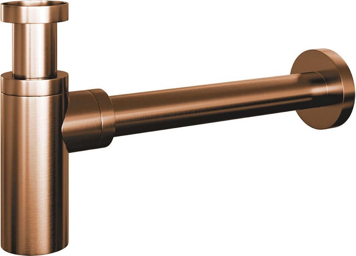 Brauer Copper Edition Design Sifon - PVD - geborsteld koper