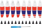 50CAL DJI Mavic Mini 1 gekleurde propellers 4726F Low-noise (2 paar, rood/blauw) - Let op: niet geschikt voor Mini 2