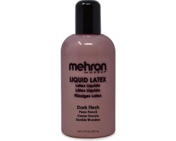 Mehron Liquid Latex | Vloeibaar Latex - donkere beige - 133 ml