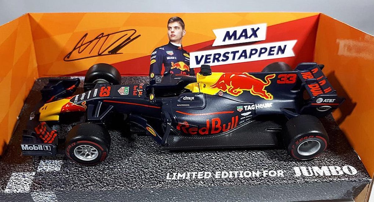 Octrooi advocaat Uitleg Aston Martin Red Bull Racing Tag Heuer RB13 Max Verstappen 1/32 Bburago  (Jumbo Limited... | bol.com