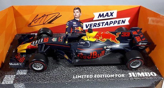 Martin Red Bull Tag Heuer RB13 Max Verstappen 1/32 Bburago ( Jumbo Limited... | bol.com