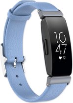 Eyzo Fitbit Inspire 1 & 2, Inspire HR en Ace 2 band - Leer - Velvet