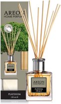 Areon Home Platinum - huisparfum - geurstokjes - Fris en een beetje kruidig - geurstokjes - cadeau voor thuis - geurverspreider - Salie - Amber - Ceder