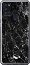 Samsung Galaxy A21s Hoesje Transparant TPU Case - Shattered Marble #ffffff