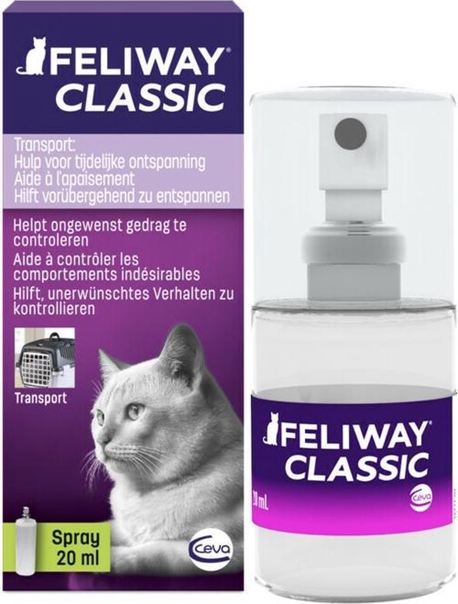 FELIWAY Classic - Spray anti-stress calmant 60ml - Pour chat - Cdiscount
