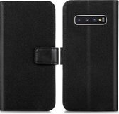 iMoshion Luxe Canvas Booktype Samsung Galaxy S10 hoesje - Zwart