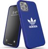 Adidas Originals hoesje geschikt voor Apple iPhone 12/12 Pro - TPU Back Cover - Blauw; Blauw / Blue