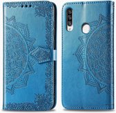 iMoshion Mandala Booktype Samsung Galaxy A20s hoesje - Turquoise