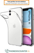 Fooniq Anti Shock Siliconen Hoesje Transparant - Geschikt Voor iPhone 12/12 Pro