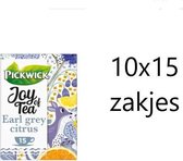 Pickwick thee - Joy of Tea Earl Grey Citrus - multipak 10x 15 zakjes