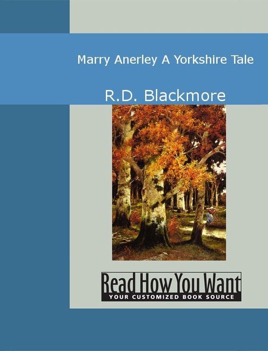 Marry Anerley : A Yorkshire Tale - cover