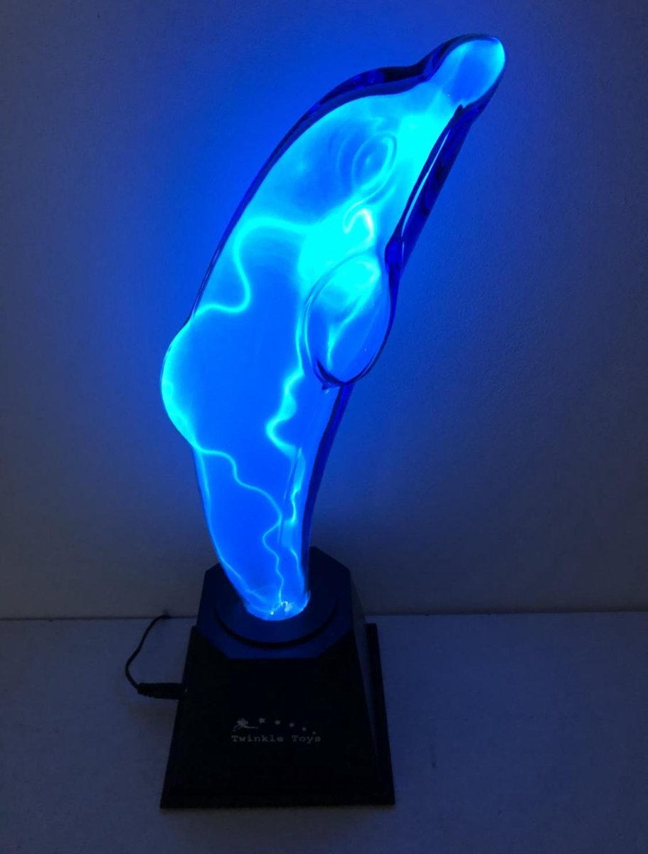 Plasma lamp Dolfijn (Blauw)