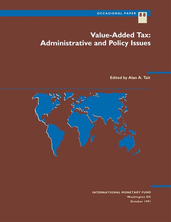 Occasional Papers 88 - Value-Added Tax: Administrative and P ... - cover