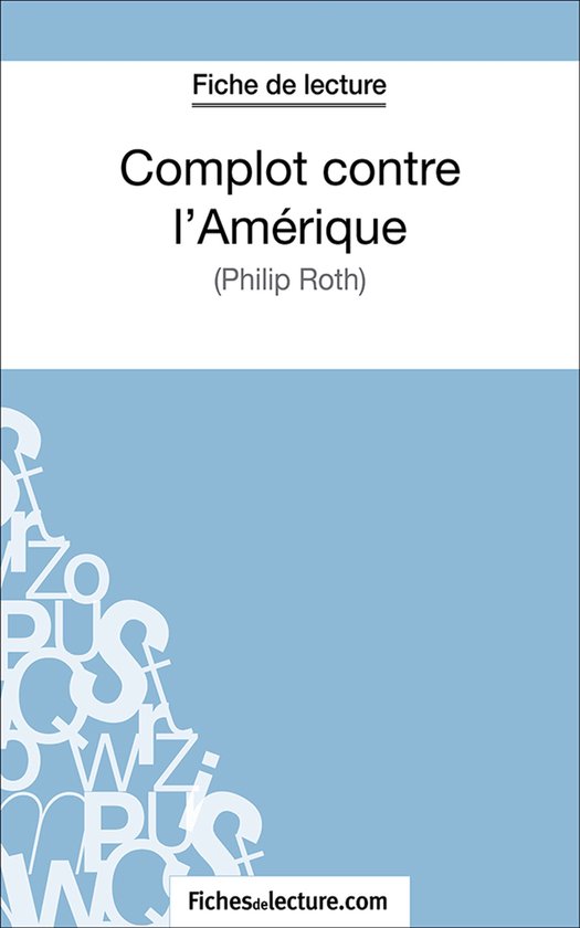 Complot contre l'Amérique - cover