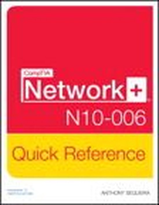 Quick Reference - CompTIA Network+ N10-006 Quick Refernce (ebook ...
