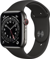 Apple Watch Series 6 40 mm Spacegrijs bol