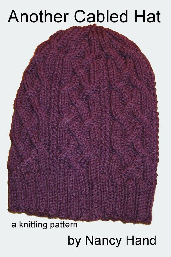 Another Cabled Hat - cover