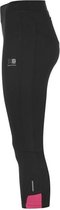 Karrimor Hardloop Capri - Running Capri - Dames - Zwart/Pink - XL (16)