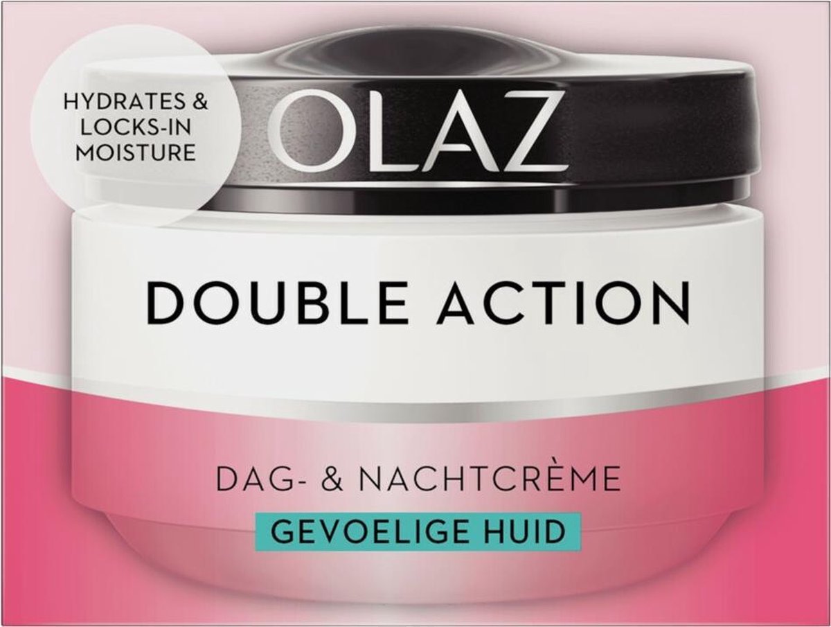 Olaz Double Action Dag- En Nachtcrème Voor Gevoelige Huid 50 ml | bol.com