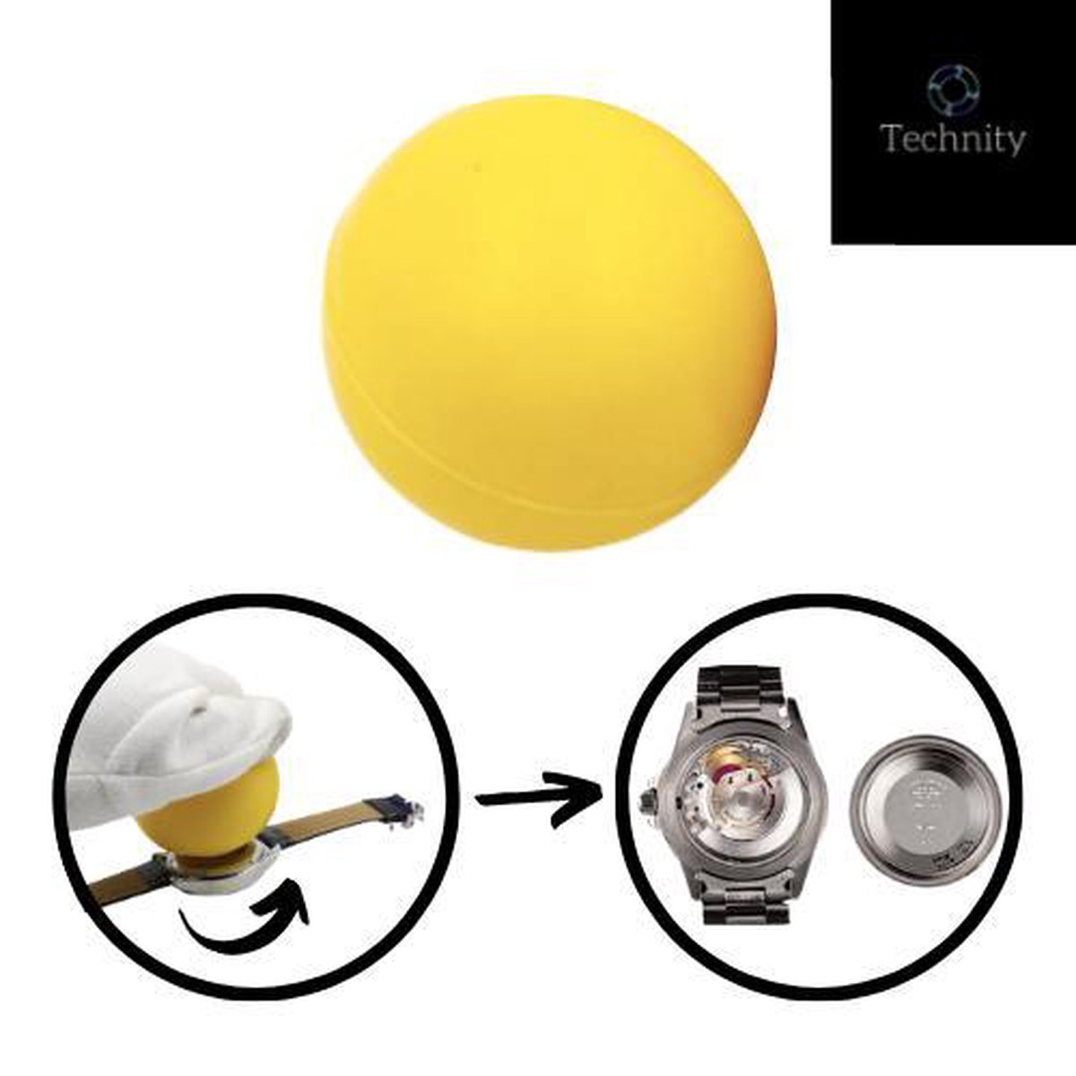 Technity - Horloge Opener - Horloge bal - Horlogeballetje - Horlogebal  Opener - | bol.com