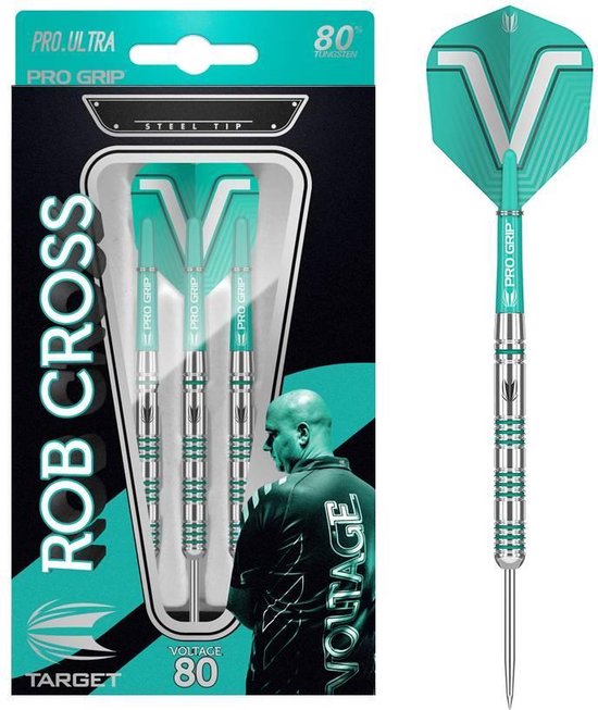 Target Rob Cross 80% - Dartpijlen - 24 Gram van Merkloos — afbeelding 2