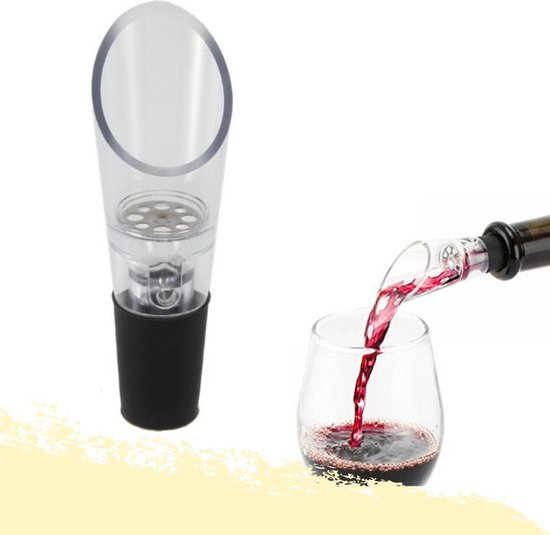 Met opzet regel Negen Lynnz® Wijn decanteerder | wijn decanter - wijndecanteerder - wijnschenker  -... | bol.com