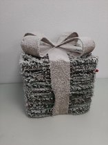 Kerstdecoratie kado met licht