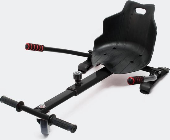 Hoverseat - Hoverkart voor Hoverboard - 6.5 en 8 inch - zwart - ALOALO