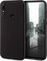 Silicone hoesje zwart Geschikt voor: Huawei P Smart Z
