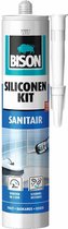 Bison Siliconenkit Sanitair Koker -  Wit - 310 ml