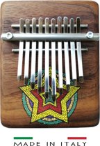 NIYA  | 10 Tonen - Duimpiano - Muziekinstrument - Ster Kalimba Uit Italië