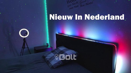 Bande LED Bolt ™ RGBIC 2.0 Contrôle individuel par LED 120 Nieuwe effets LED  - 60 LED