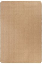 Tapijt Vloerkleed 80x160 cm beige met latex onderkant (incl LW anti kras vilt) - Tapijten woonkamer