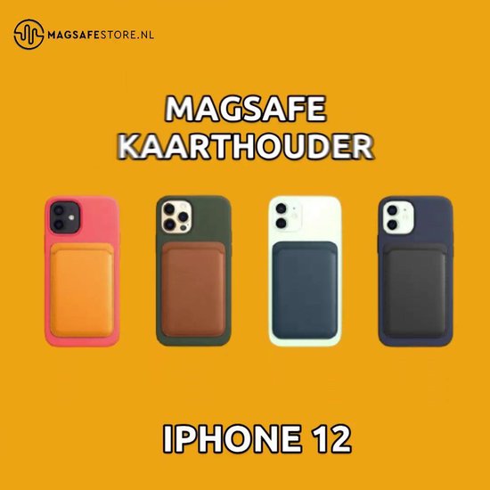 vervolgens Universeel verfrommeld iPhone 12 Hoesje MagSafe - Pasjeshouder - Kaarthouder - Portemonnee -  Wallet Case -... | bol.com