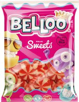 Belloo Sweets aardbei-crème tops 100g