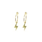 thunder earrings - goud