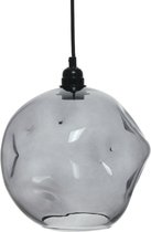 MLK - Hanglamp - 1 lichts - E27 - Grijs - ca. 26cm (L/T) x 26cm (B) x 32cm (H) ca. 1933 g - Kabel lengte  ca. 100cm