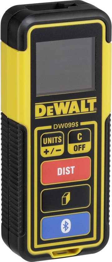Dewalt DW099S Digitale Afstandsmeter - 30m - Bluetooth | bol.com