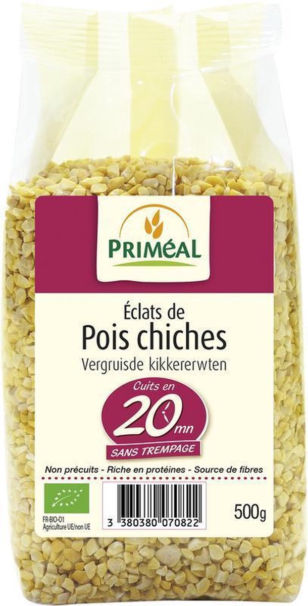 Primeal Vergruisde kikkererwten 500 gram