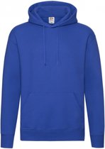 Premium Hooded Sweat - Royal Blue - S - Fruit of the Loom