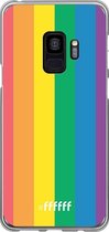 Samsung Galaxy S9 Hoesje Transparant TPU Case - #LGBT #ffffff