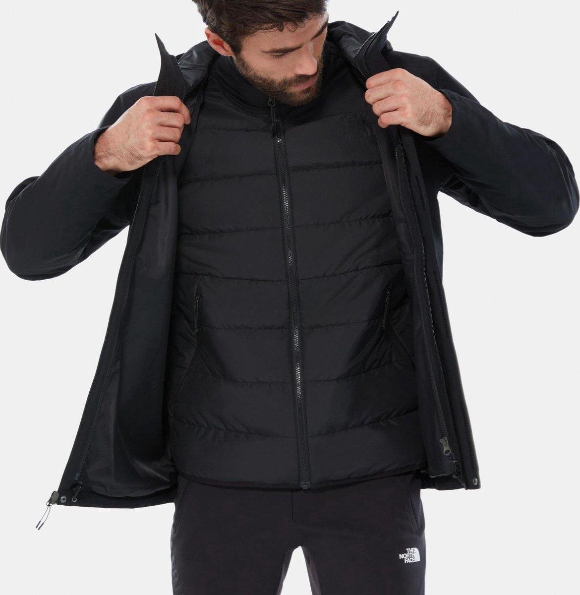 The North Face - Triclimate Jas - Heren - Zwart - Maat M | bol