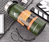 Magic Thermosfles & Drinkfles - BPA Vrij - Groen - 650 ML - Inc. Theefilter