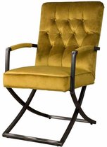 Luton Armchair | 60x56x98 | Geel