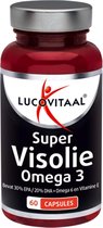 3x Lucovitaal Super Visolie Omega 3 60 capsules