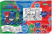 Luna Legpuzzel Pj Masks Jongens Karton 24 Stukjes