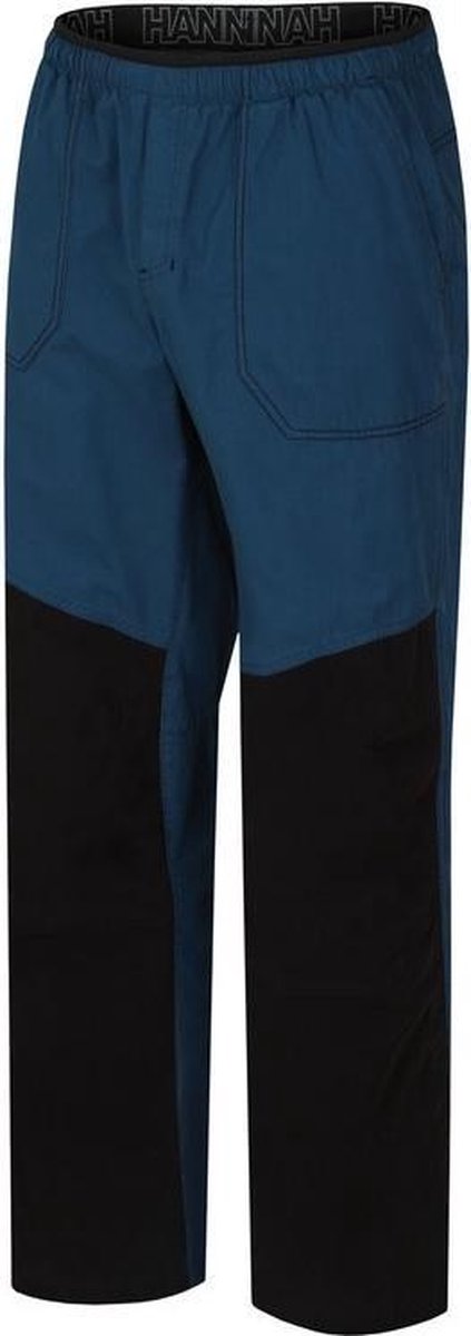 Hannah Vrijetijdsbroek Blog Heren Katoen/polyamide Donkerblauw Zwart