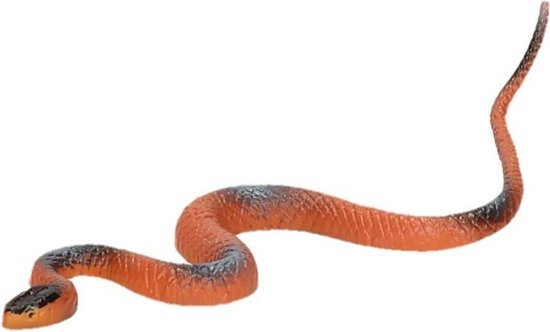 25x stuks plastic dieren kleine slangen van 15 cm - Reptielen dieren decoratie/speelgoed - Horror thema