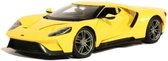 2017 Ford GT (Geel) 1/18 Maisto Special Edition - Modelauto - Schaalmodel - Model auto - Miniatuurauto - Miniatuur autos